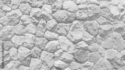 White stone wall texture background. Abstract background for design. 