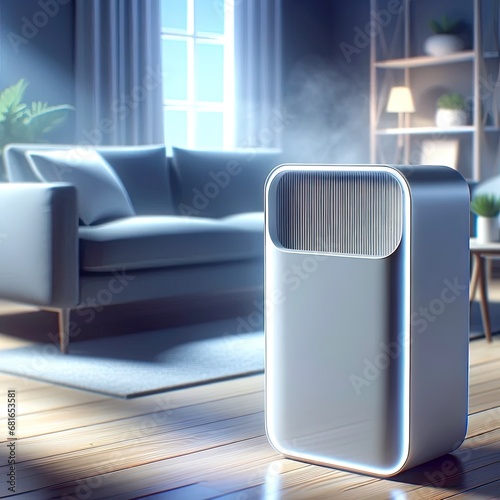 Modern Indoor Air Purifier, Living Room