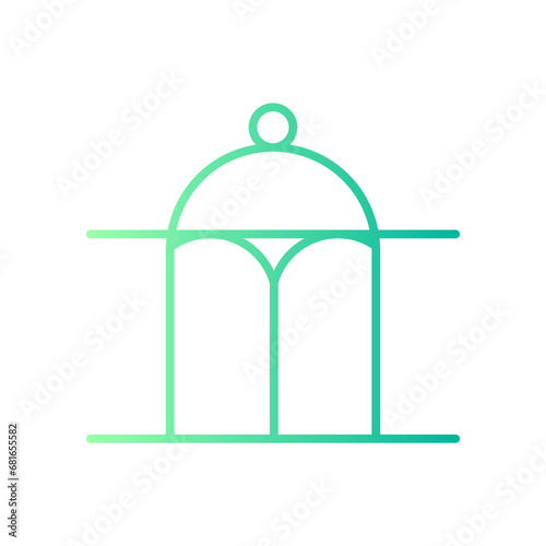lantern gradient icon