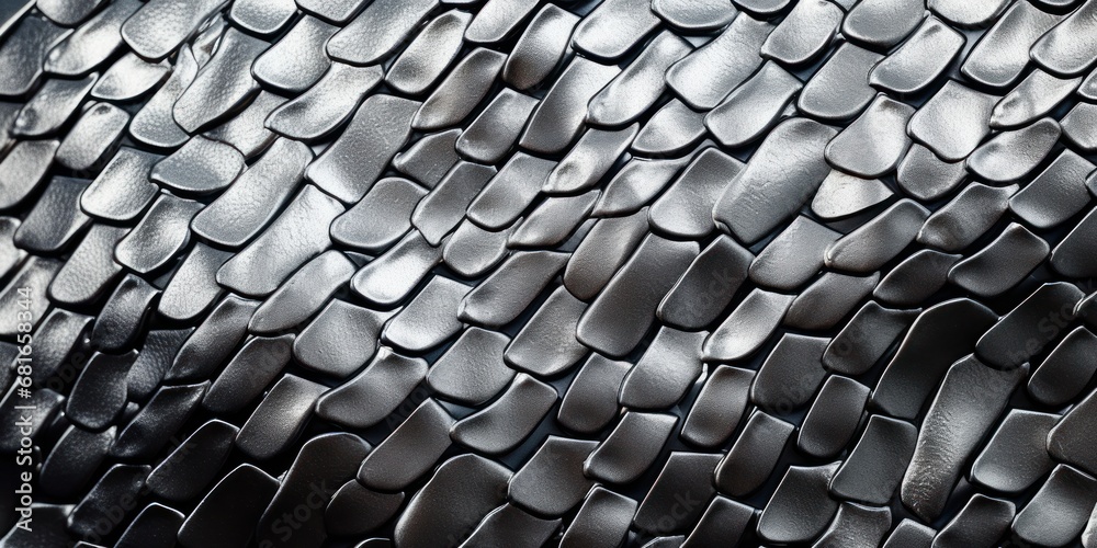 Close up of silver metal texture background
