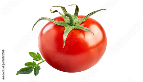 fresh Tomato isolated on a Transparent background