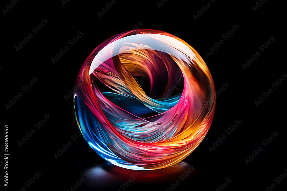 Regenbogen Glaskugel Regenbogen Glaskugel