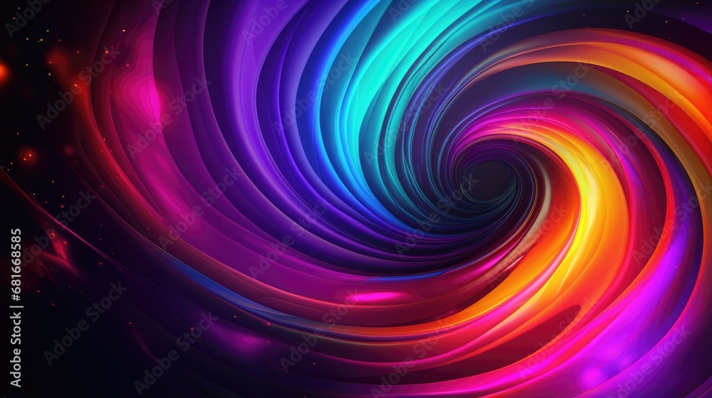 Neon light colorful swirl background. Abstract beautiful galaxy glow lights wallpaper. Bright multicolor spectrum glowing curvy lines Creative fantastic illustration. Futuristic energy concept. Neon light colorful swirl background. Abstract beautiful galaxy glow lights wallpaper. Bright multicolor spectrum glowing curvy lines Creative fantastic illustration. Futuristic energy concept.