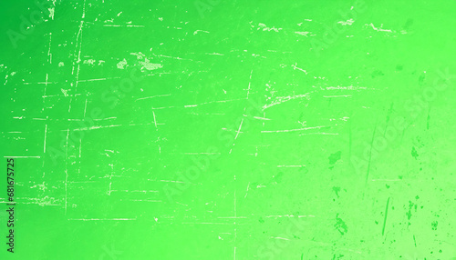 Abstract bright green background with a gradient effect, Antique distressed vintage grunge texture with scratches, scratches and marks © Hamza