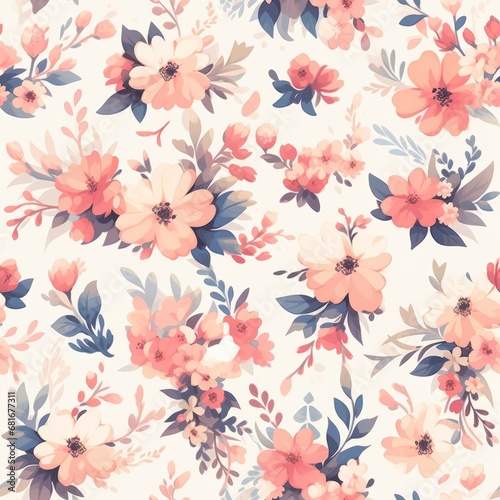 A Seamless Floral Pattern