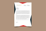  Modern business and corporate letterhead template