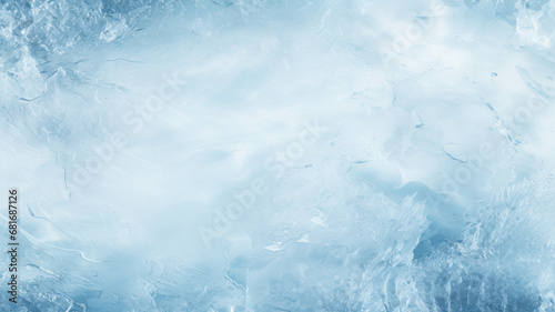 Icy Texture Close-Up