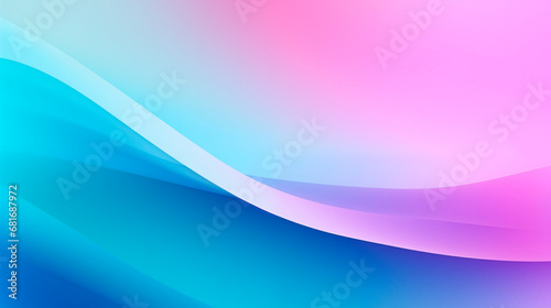 Blue, purple, green and pink gradient. Soft pastel color gradient. Blurred abstract background