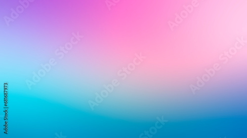 Blue, purple, green and pink gradient. Soft pastel color gradient. Blurred abstract background