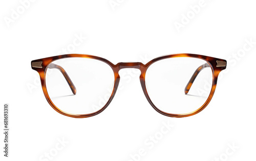 Elevate Style with VisionElite Eyewear on a White or Clear Surface PNG Transparent Background