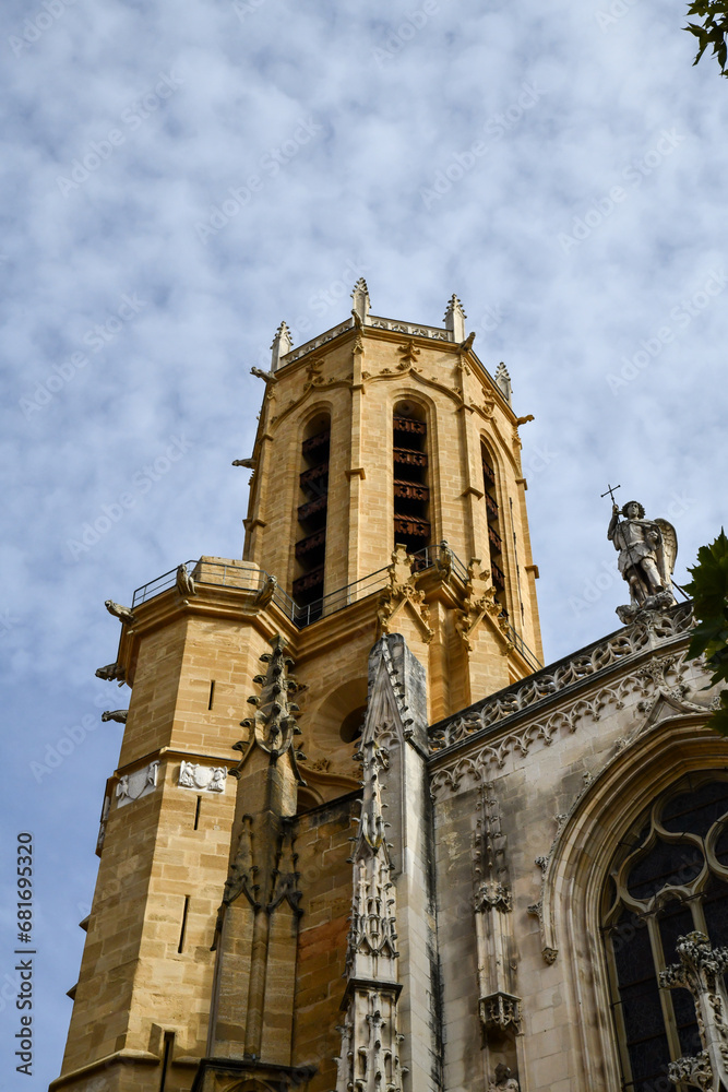 Old historic church in France