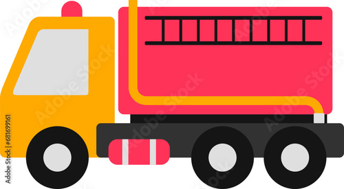 Fire engine illustration