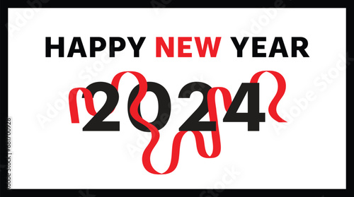 new year lettering design happy new year vector artbackground