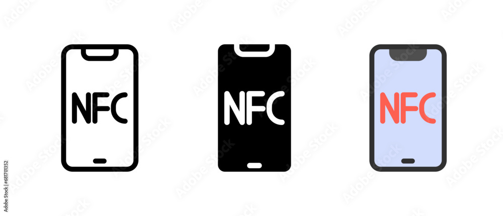 Nfc icon Nfc icon