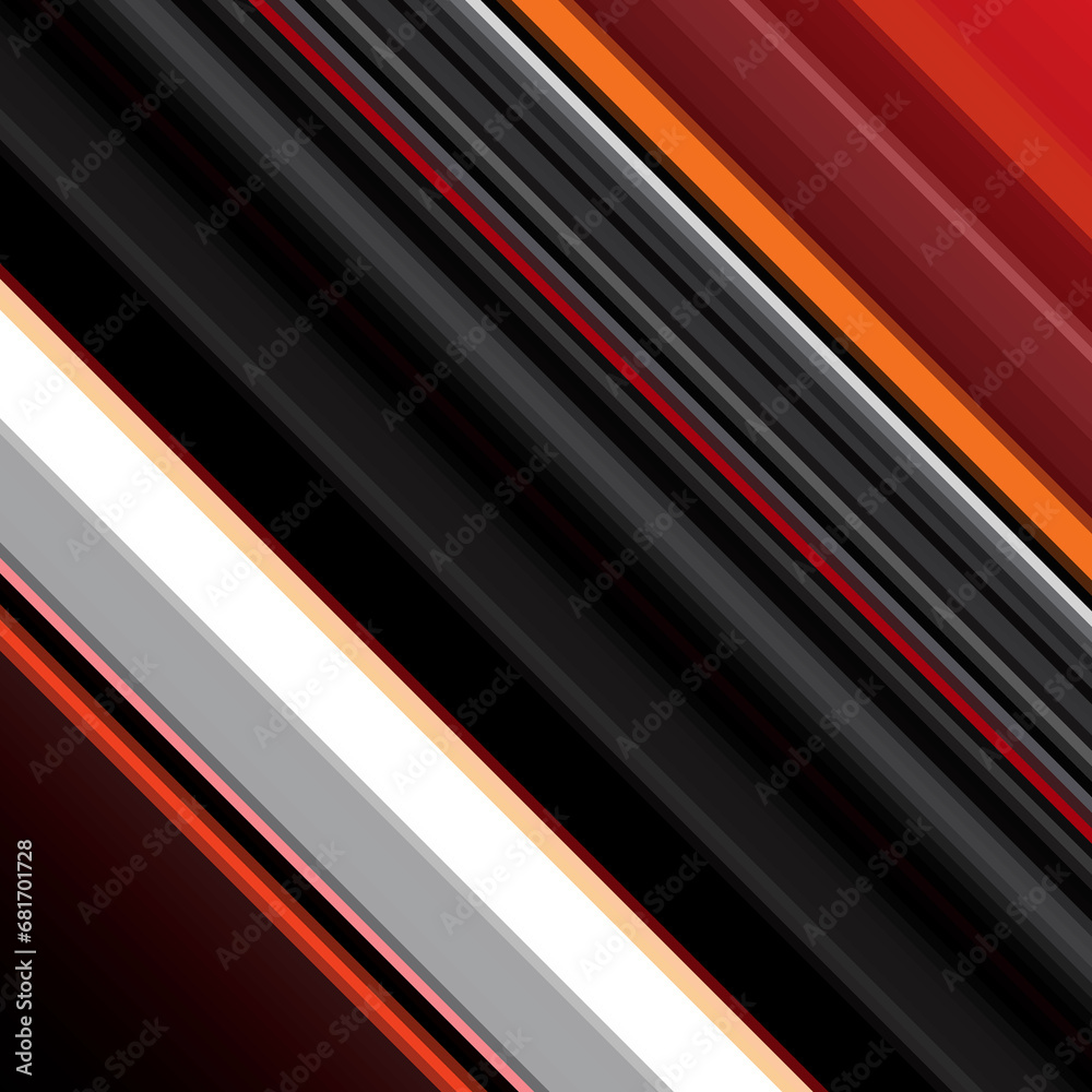 Fototapeta premium Colorful stripe abstract background. Motion effect. Colored fiber texture backdrop and banner. Multi color gradient pattern and textured wallpaper.