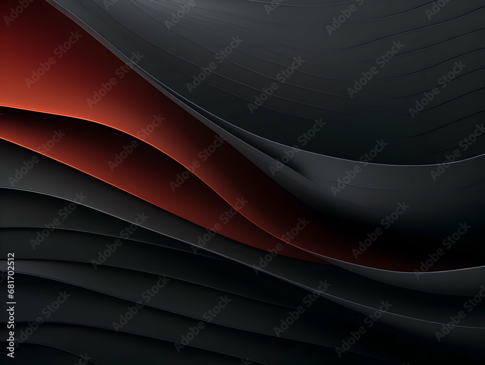Abstract technology futuristic glowing curved line on dark blue background, Abstract flow gradient background, ai generated photo Abstract technology futuristic glowing curved line on dark blue background, Abstract flow gradient background, ai generated photo