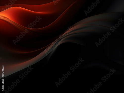 Wallpaper Mural Abstract technology futuristic glowing curved line on dark blue background, Abstract flow gradient background, ai generated photo Torontodigital.ca