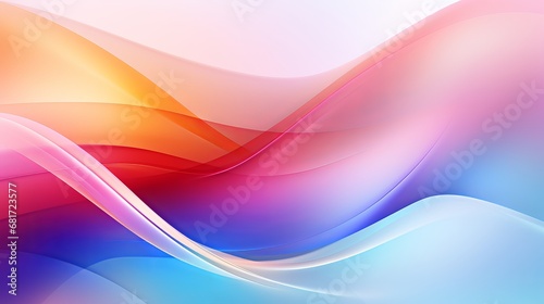 Abstract multicolored luminous delicate background