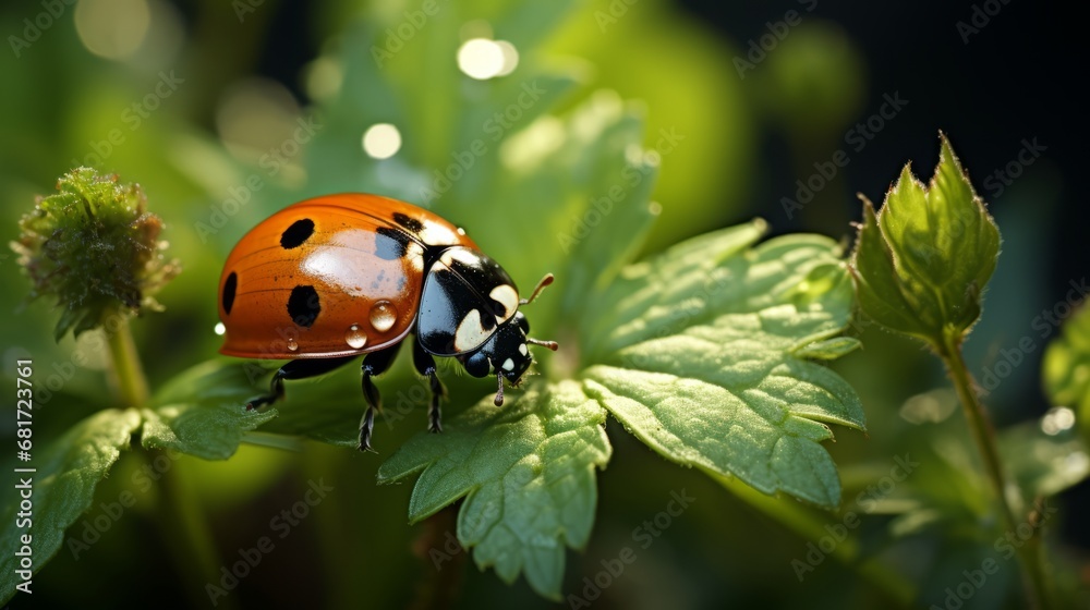 Obraz premium A background softly blurred highlighting a charming