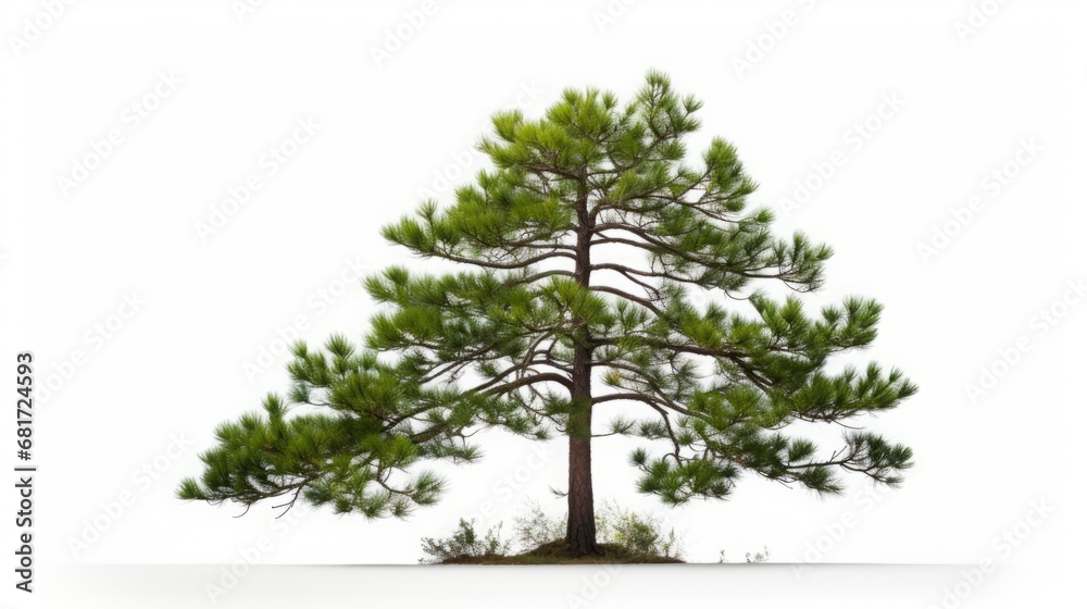 Obraz premium tree on white background.