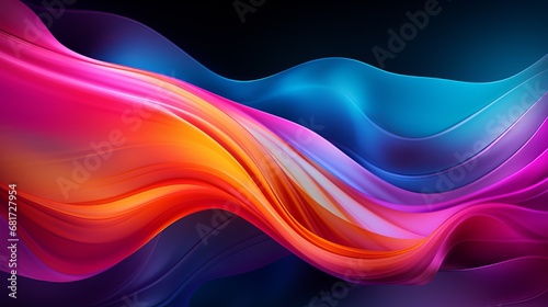 Abstract colorful distinctive background dynamic desktop backdrop