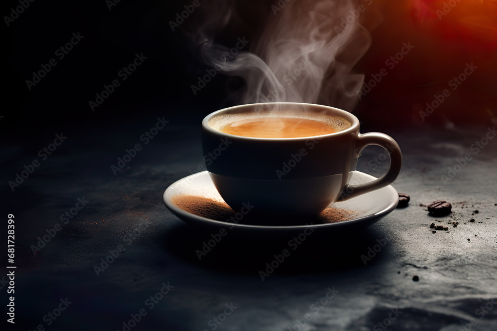 image of a freshly brewed cup of coffee image of a freshly brewed cup of coffee
