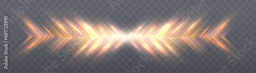 Light effect banner template for battle or competition. E-sports battle, team competition, gaming championship. Vector