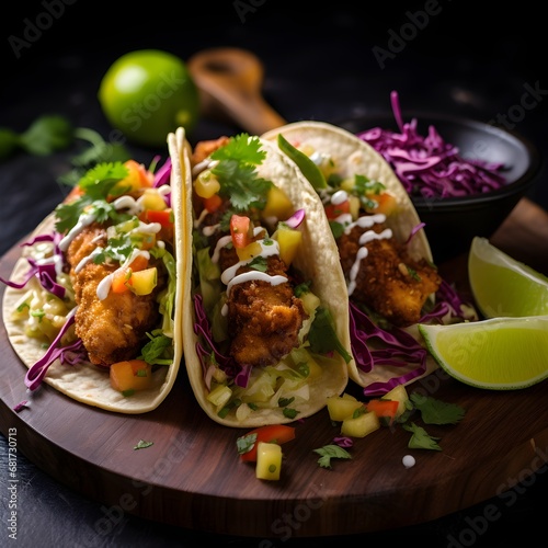 grilled chicken with vegetables