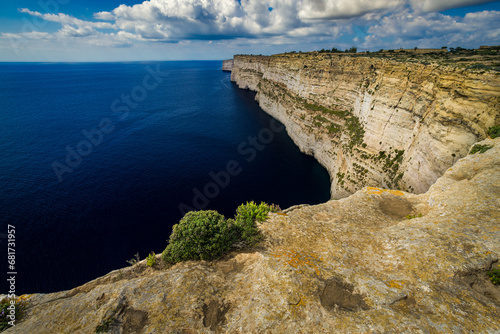 Malta cliff view