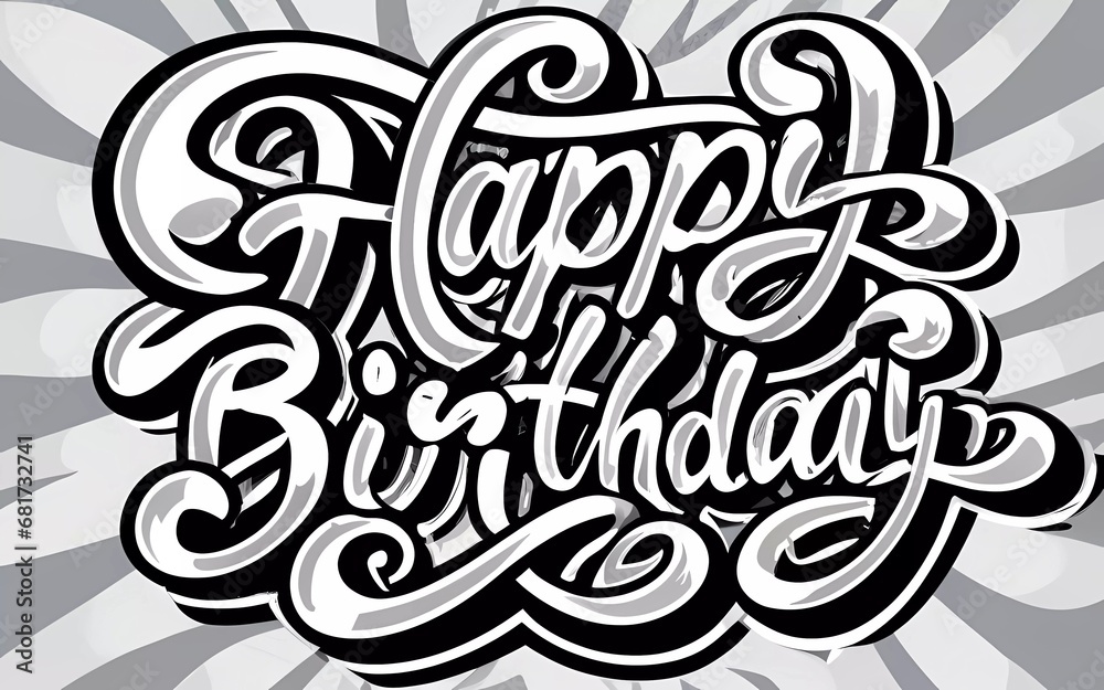 Happy Birthday Wallpaper, Illustration, Background Happy Birthday Wallpaper, Illustration, Background
