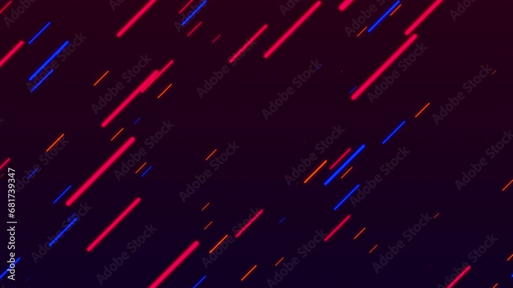Abstract light streaks effect animation background.light streaks effect. Seamless loop. space travel, space diver. animation stellar acceleration. Music festival, nightclub stage visual 4K.
