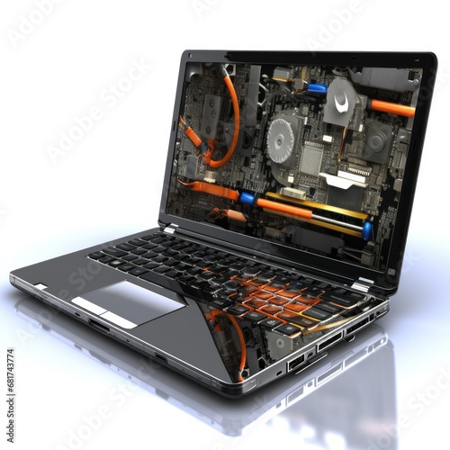 online tutorials or consulting forums dedicated to laptop repairs