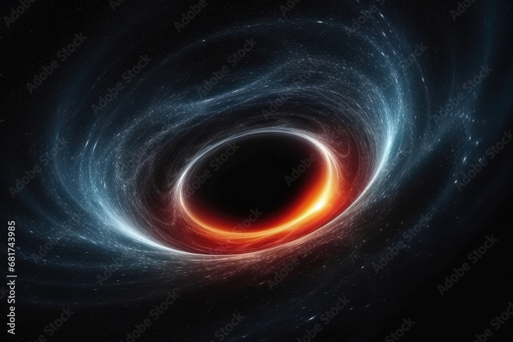 The Cosmic Maelstrom: A Vision of a Black Hole The Cosmic Maelstrom: A Vision of a Black Hole