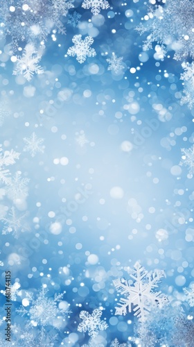 A white background with sparkling snowflakes