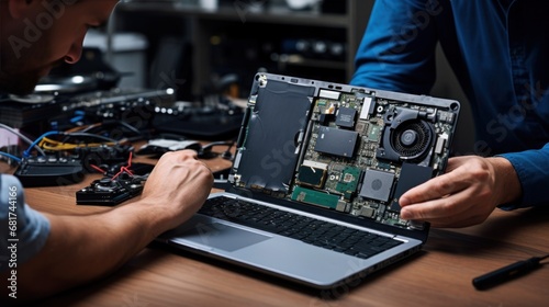 online tutorials or consulting forums dedicated to laptop repairs