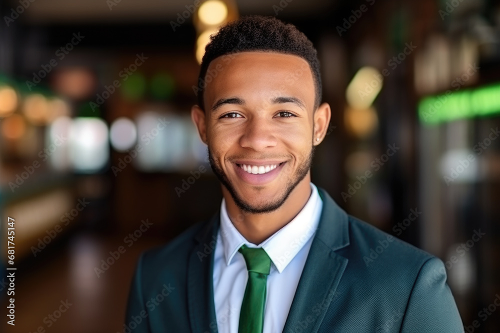 Professional man dressed in suit and tie with genuine smile. Suitable for business, corporate, or professional themes Professional man dressed in suit and tie with genuine smile. Suitable for business, corporate, or professional themes