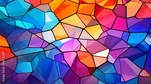 Recolored glass  pop unique background