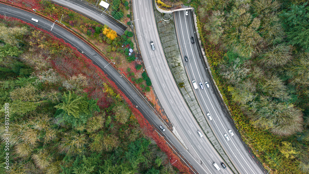 Highway from Above
