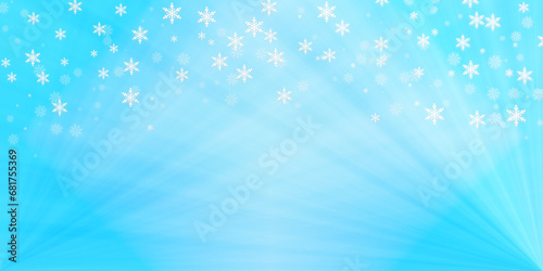Tło zimowe, niebieskie. Ilustracja do projektu, oryginalny wzór z miejscem na tekst 