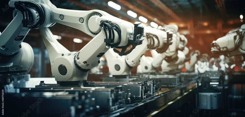 robot arm assembly machine factory workshop sparks photo manufacturing automated production robot arm assembly machine factory workshop sparks photo manufacturing automated production