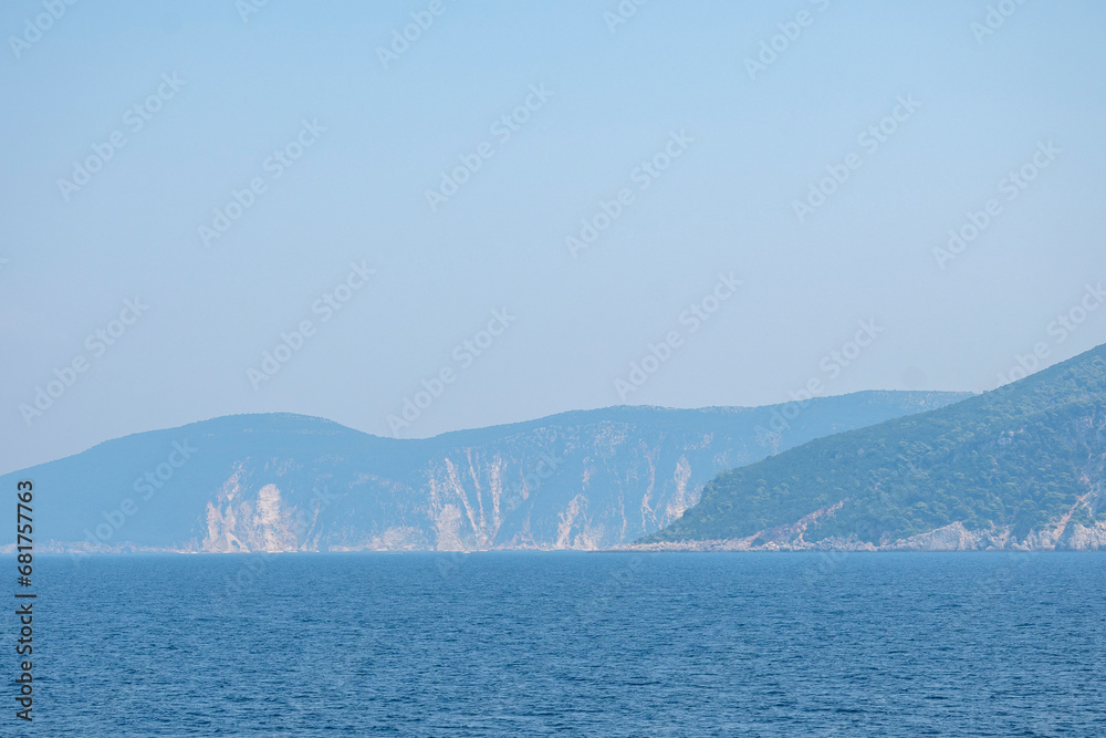 Amazing Seascape of Ionian sea, Greece