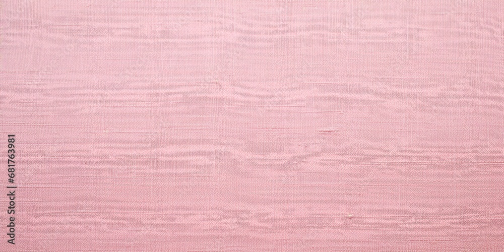 Fototapeta premium Pink canvas burlap fabric texture background for arts painting in light sweet pale old rose pastel color