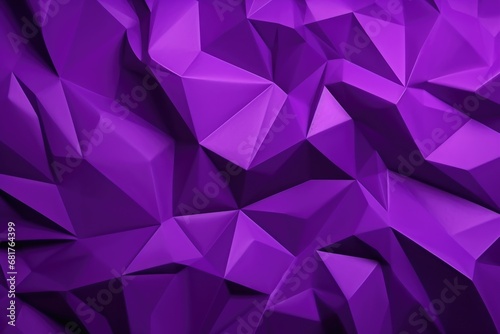 Purple geometric background with 3D effect