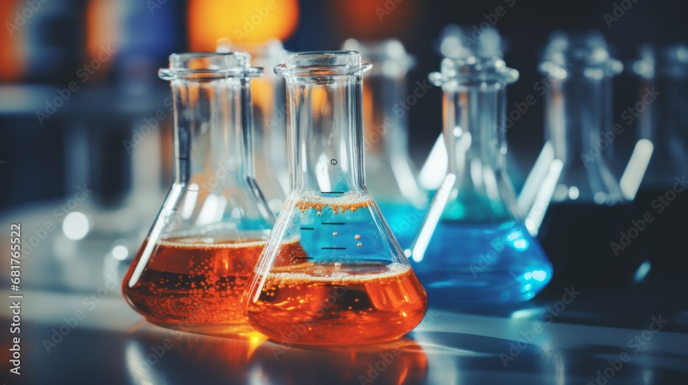 Skilled Female Scientist Performing Advanced Medical Research with Expert Team in Modern Laboratory Skilled Female Scientist Performing Advanced Medical Research with Expert Team in Modern Laboratory