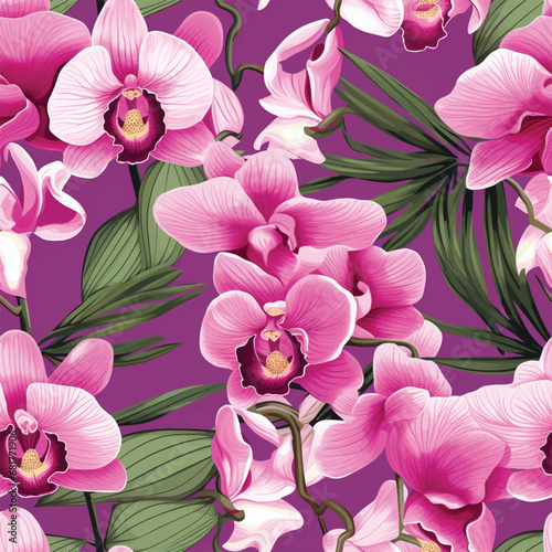 Floral texture for packaging