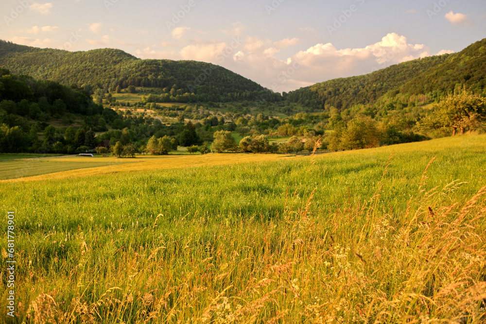 Obraz premium European climate change Aktueller Klimawandel in Europa