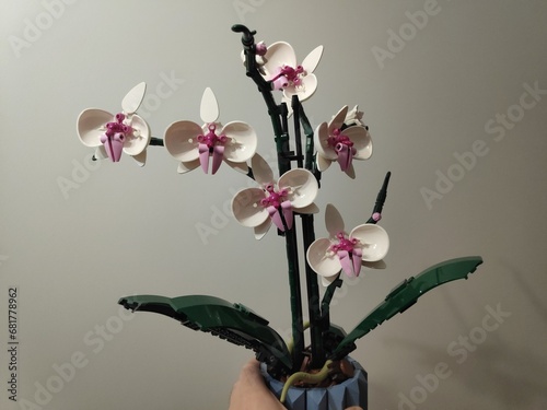 Lego orchide flower photo