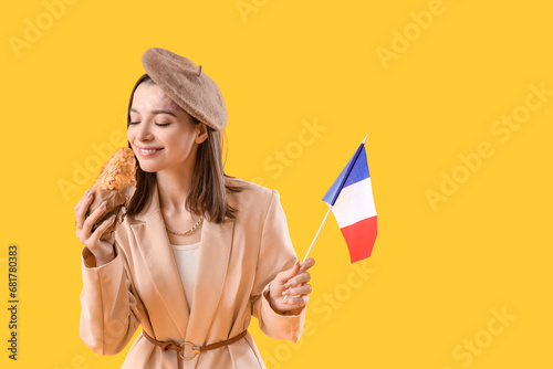 Beautiful young woman with ...