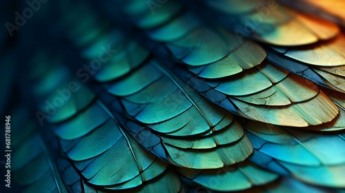 a close up of a pile of shiny feather