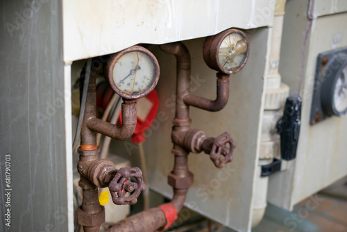 electric pump motors of industrial machines